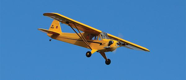 Piper Cub Airplane Rc:  Powerful yet agile