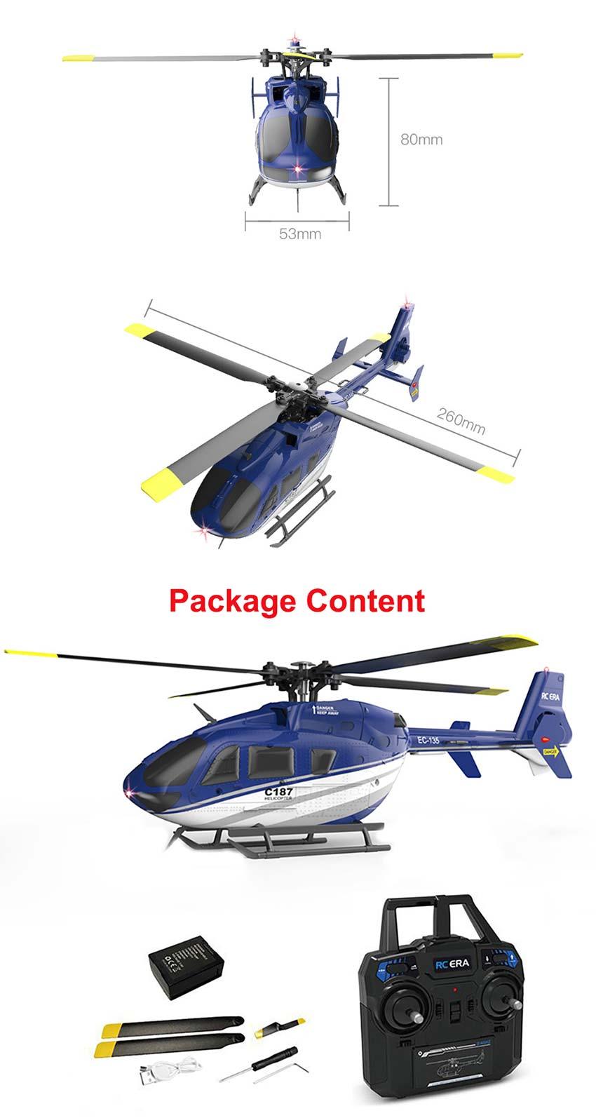 C187 Rc Helicopter: Exceptional Specs of the c187 RC Helicopter