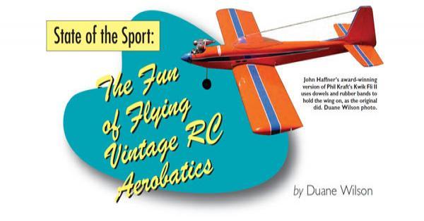 Vintage Rc Pattern Planes: Annual Vintage Pattern Nationals brings together vintage RC pattern plane enthusiasts.