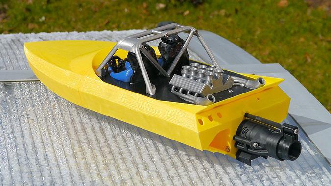 3D Printed Rc Jet Boat: Revolutionizing RC Boats with 3D Printing