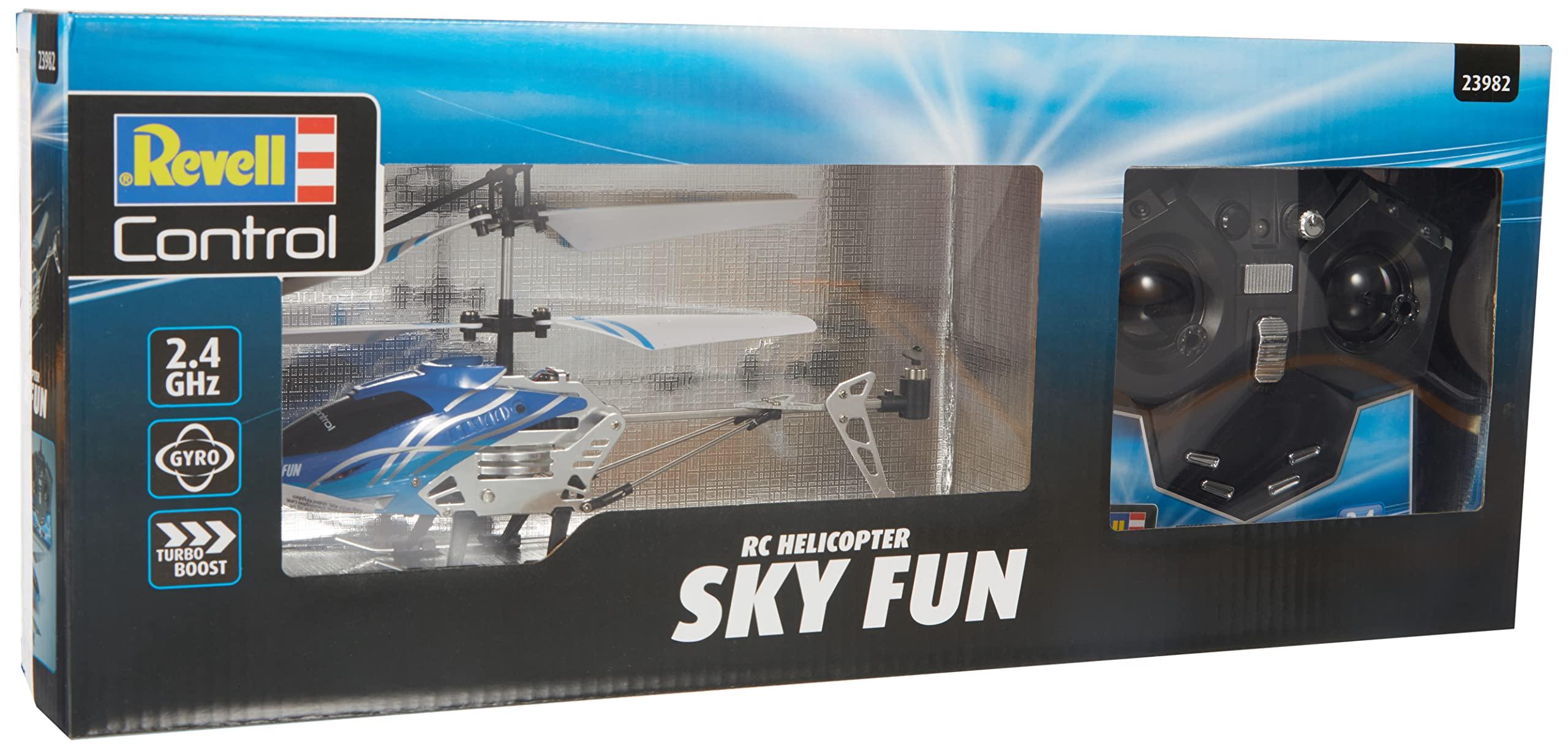 Sky Fun Helicopter:  Experience the ultimate in remote-controlled flying with Sky Fun Helicopter.