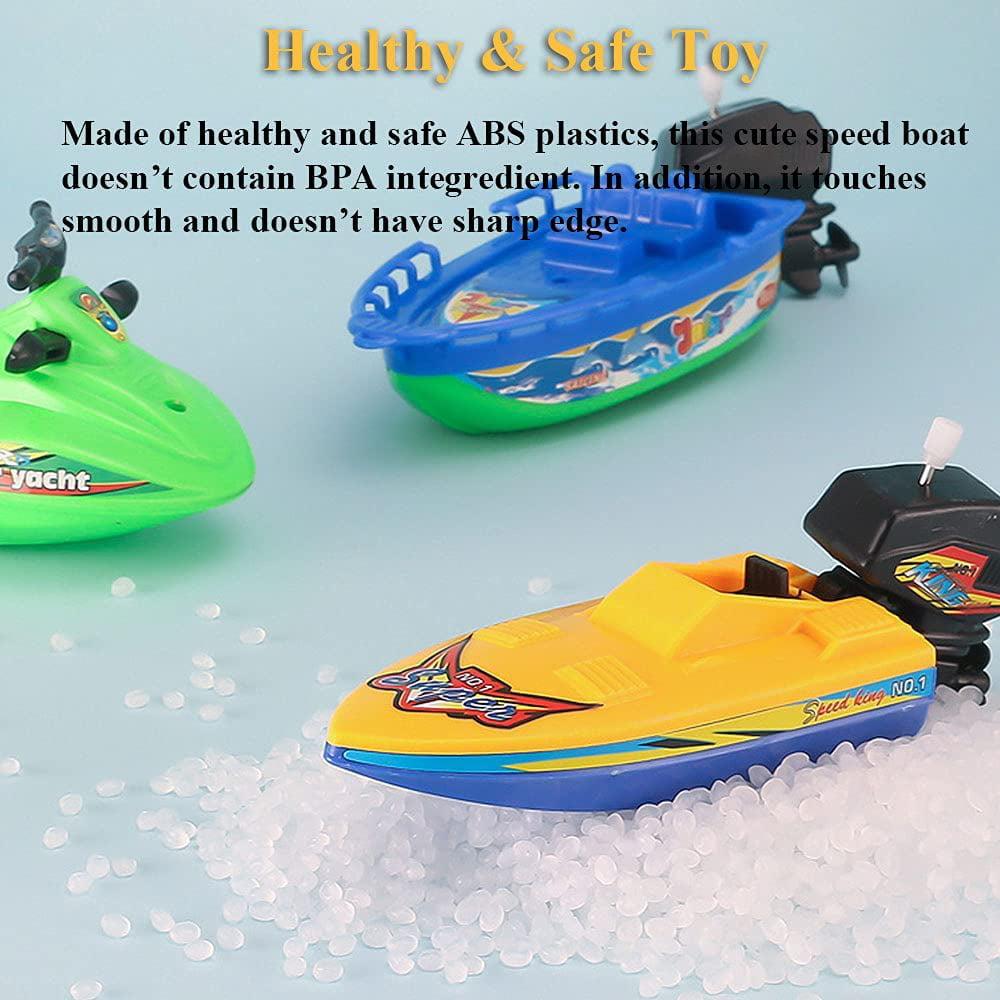 Motor Boat Toys: Wind-up boats: Eco-friendly, Versatile, and Nostalgic Fun for Kids