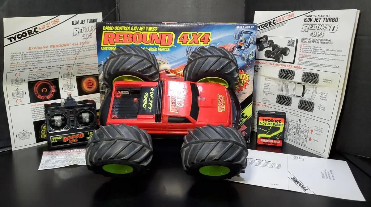 Tyco Rebound 4X4: High-Quality Remote Control Car with Four-Wheel Drive: The Tyco Rebound 4x4