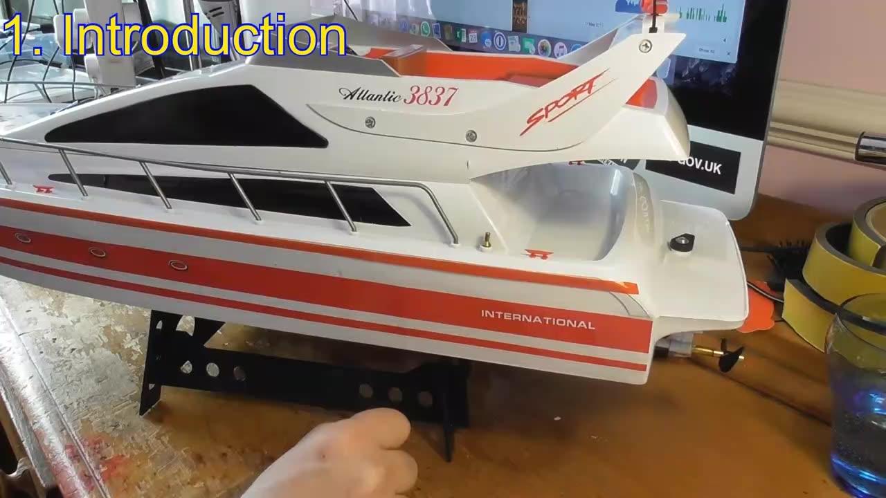 Atlantic 3837 Rc Boat: Impressive Performance and Speed: The Atlantic 3837 RC Boat for Enthusiasts