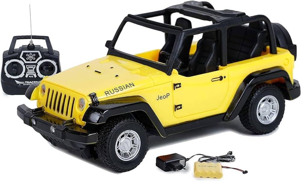Jeep Wrangler Remote Control Car: Realistic Features for Off-Road Adventures.