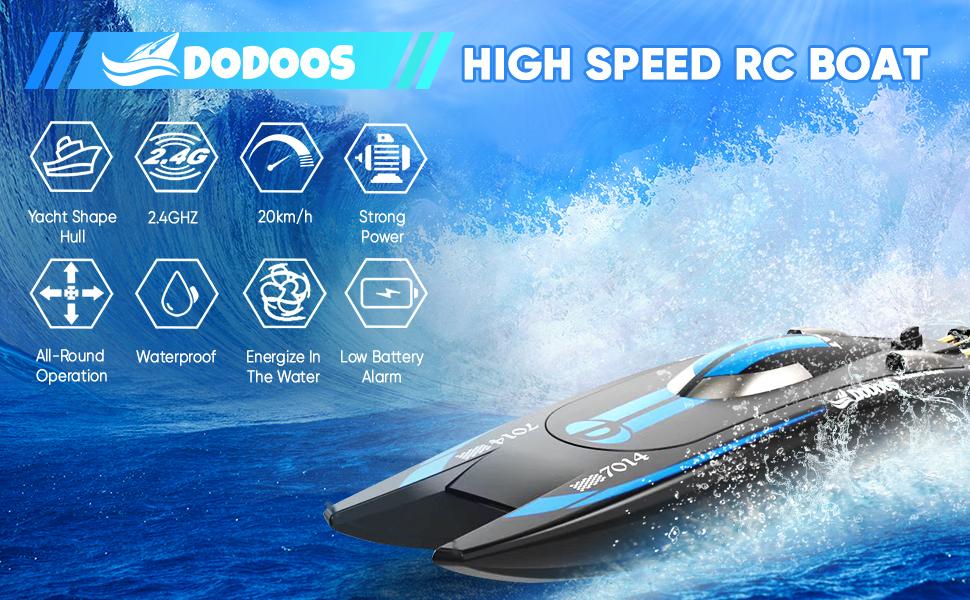 Dodoos Rc Boat: Affordable and easy-to-use: Dodoos RC boat offers a versatile water sports experience