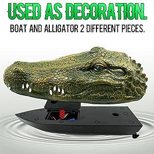 Remote Control Alligator Head: Unique and Eco-friendly Alternative for Outdoor Entertainment and Wildlife Observation