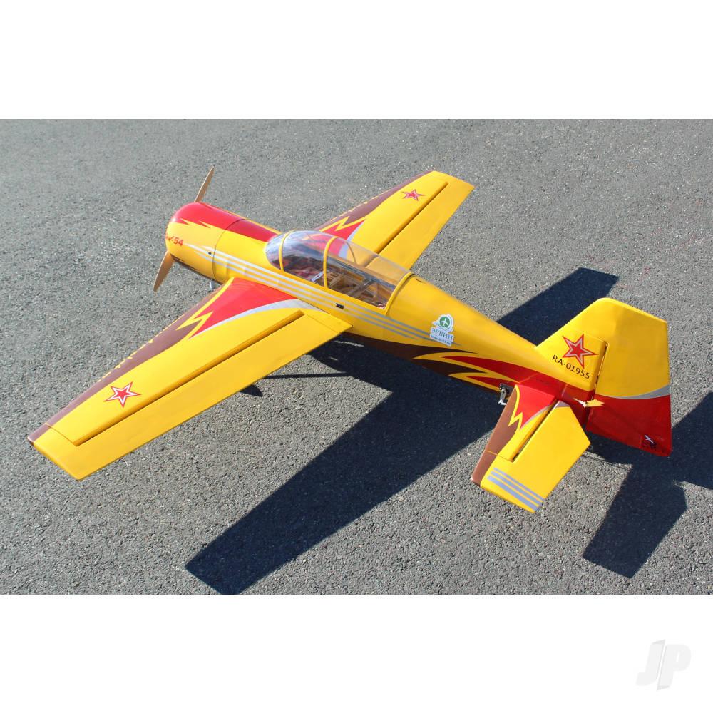 Yak 54 Rc Plane For Sale: High-speed and 3D capabilities all in one: the YAK-54 RC plane for sale.