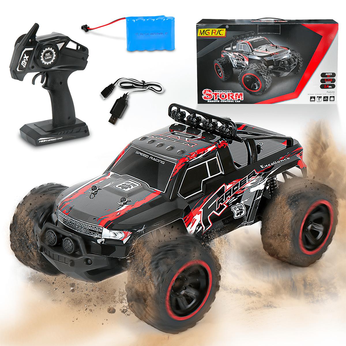 4 4 Remote Control Car: High-speed, durable, and customizable: The 4 4 remote control car has it all.