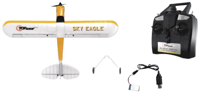 Top Race Sky Eagle Tr C385: Stylish design of the TR C385 sky eagle 