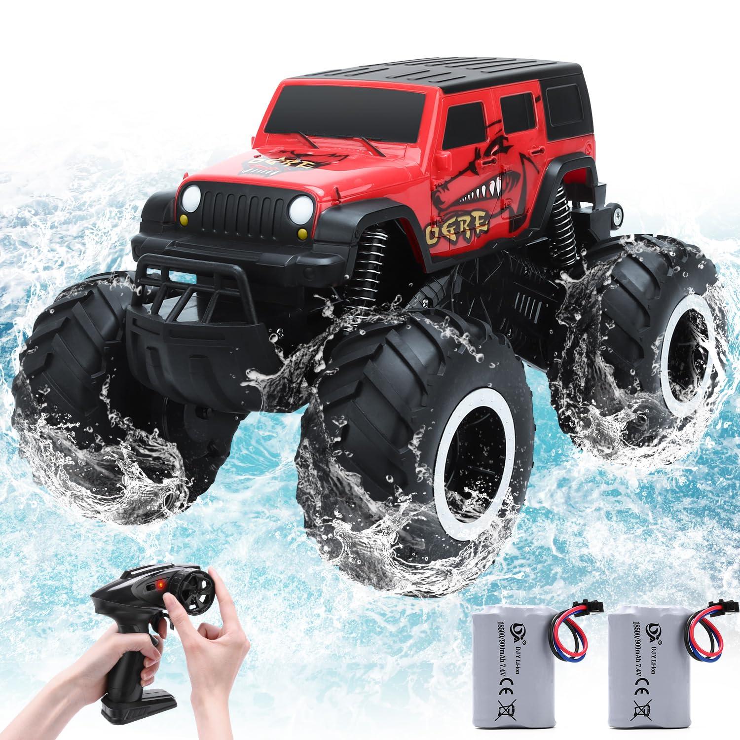 Remote Control Jeep 4X4: Off-road capabilities and navigating through difficult terrains