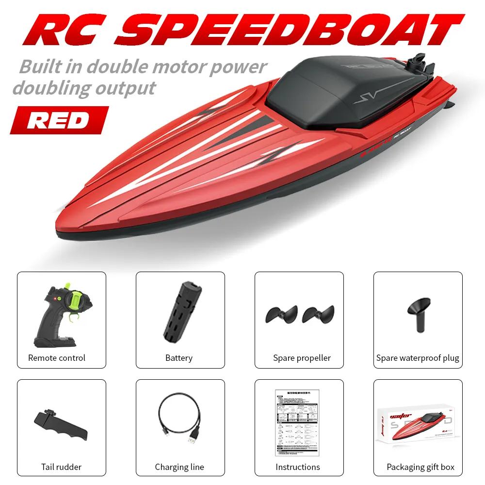 Remote Control Racing Boat: Battery Type and Capacity