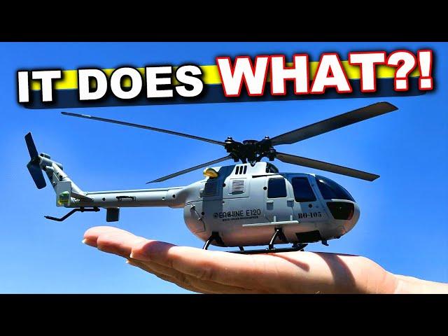 E120 Rtf Helicopter: Outstanding Features of the E120 RTF Helicopter.
