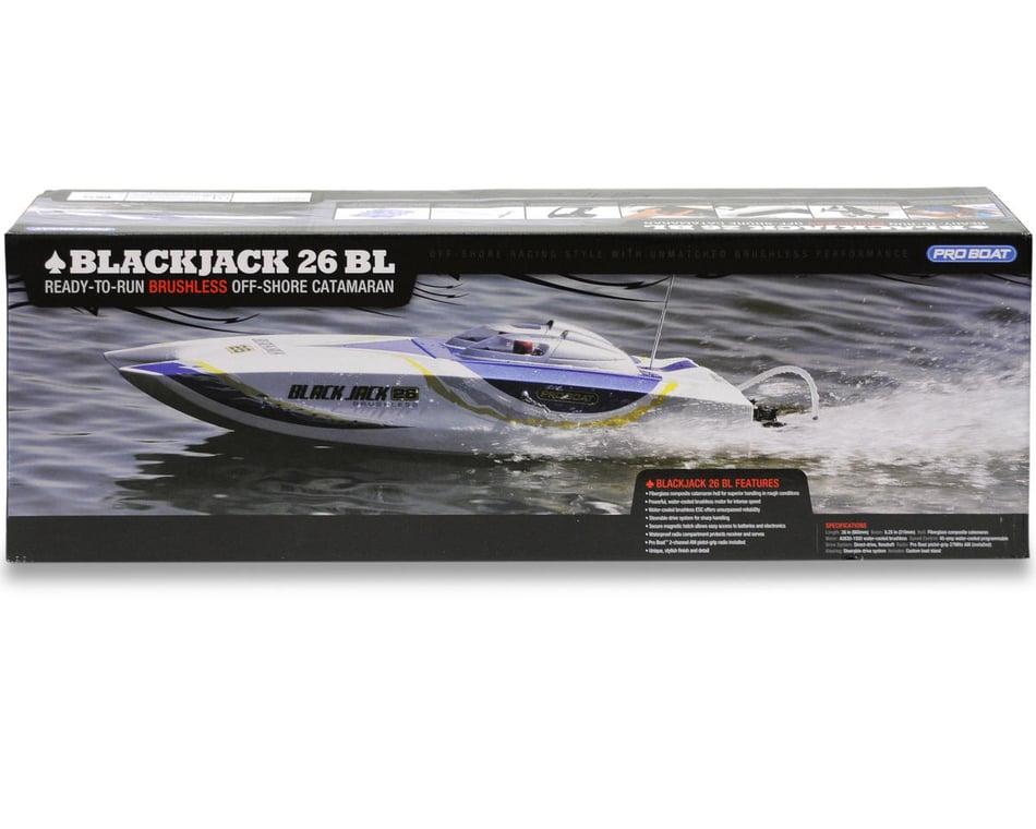 Proboat Blackjack 26: Fully Assembled and Ready-to-Run: The Impressive Proboat Blackjack 26 