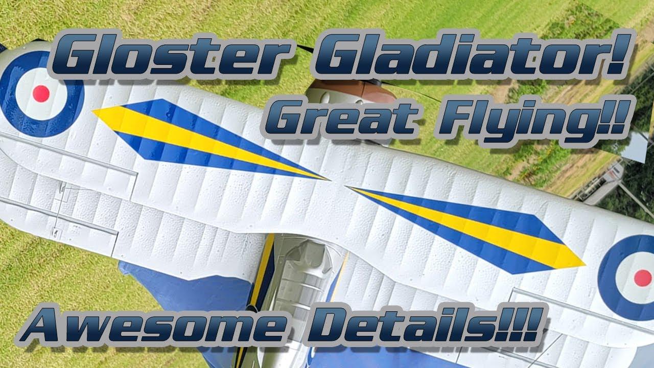 Gloster Gladiator Rc Plane: Impressive Flight Performance