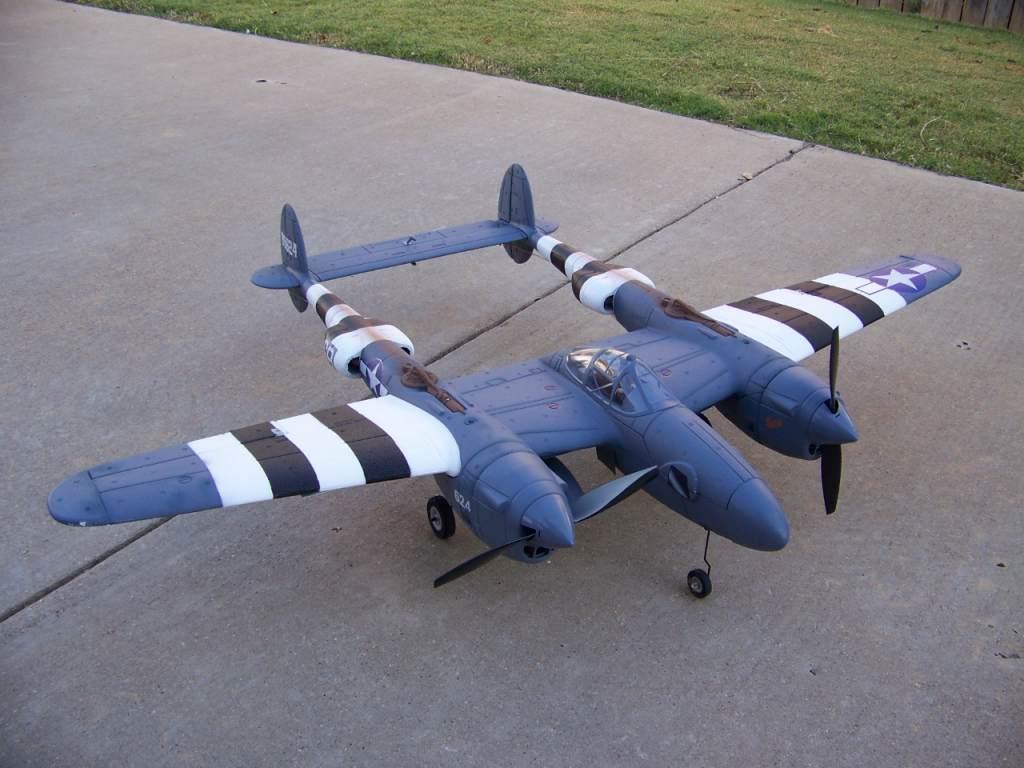 P 38 Lightning Rc Plane:  Impressive Flight Performance.