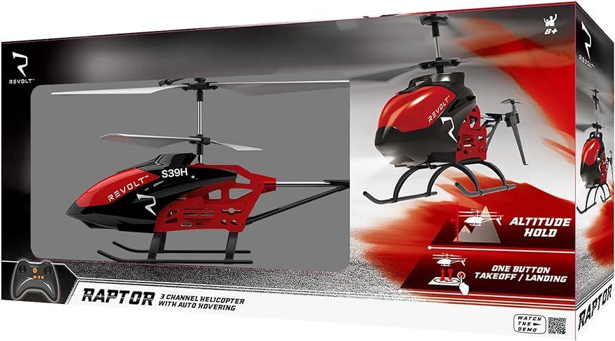Revolt Raptor 3 Channel Remote Control Helicopter:  Where to Buy the Revolt Raptor 3 Channel RC Helicopter