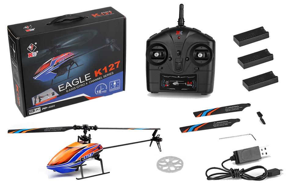 Xk K127 Rc Helicopter: High-Quality and Agile: The XK K127 RC Helicopter Design