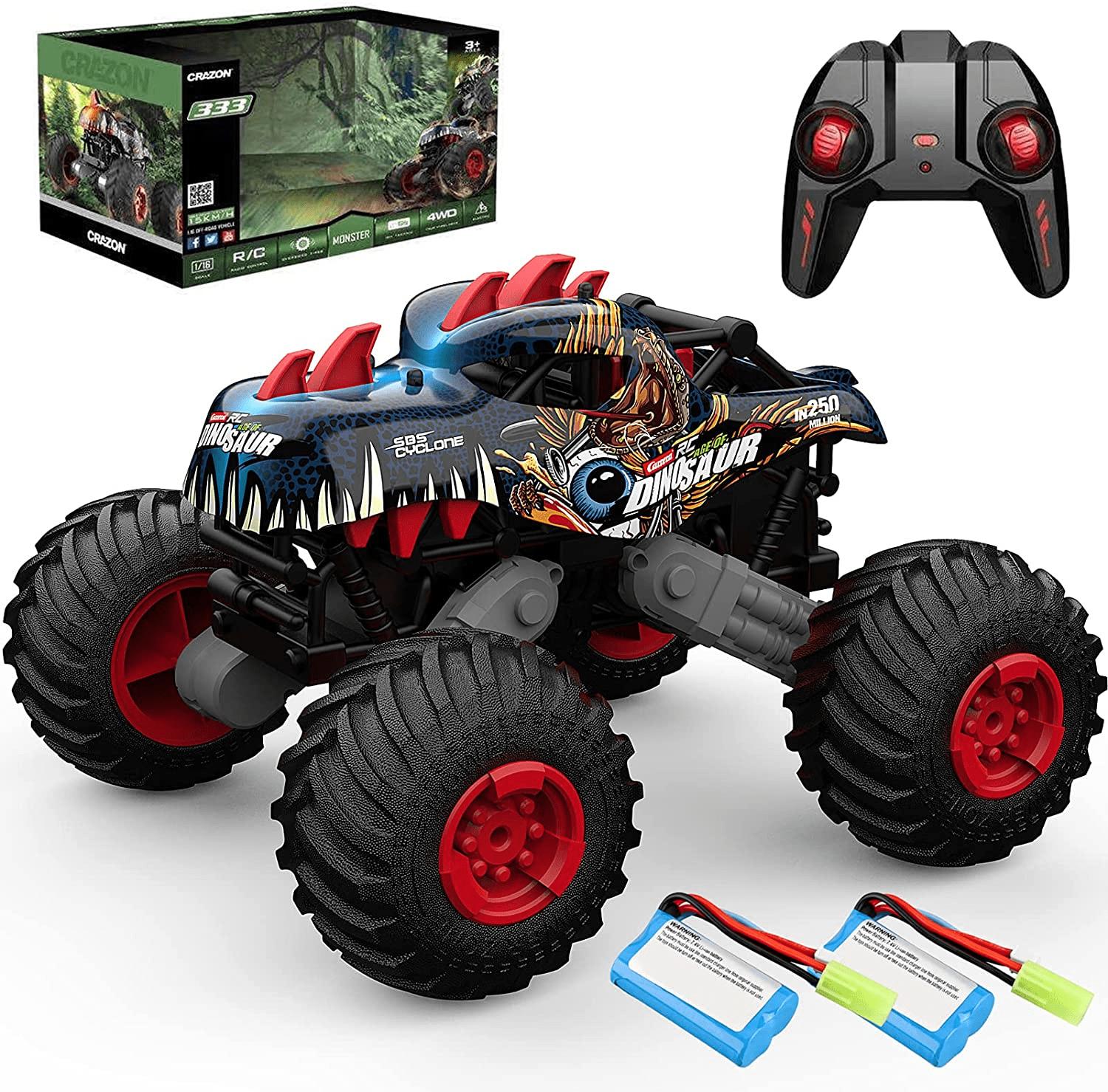 Monster Truck Remote Car: Compact Design and Durable Construction