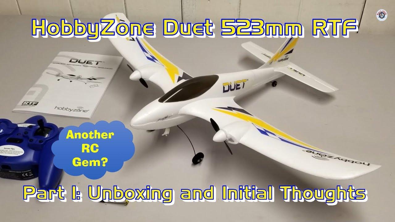 Duet Rtf Rc Plane: Beginner-friendly and Economical: The Duet RTF RC Plane.