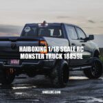Haiboxing 1/18 Scale RC Monster Truck 18859E: A Powerful off-Road Adventure Toy