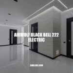 Airwolf Black Bell 222 Electric: The Perfect RC Helicopter for Fans and Enthusiasts