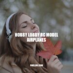Hobby Lobby RC Model Airplanes: A Thrilling Flying Experience