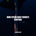 Mini Speed Boat Remote Control: Fun and Affordable Water Toy
