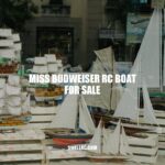 Miss Budweiser RC Boat for Sale: Fast and Maneuverable Speedboat for Racing Enthusiasts