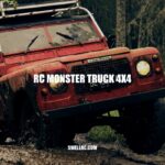RC Monster Truck 4x4: Power, Performance, and Customizability