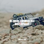 RC Rock Crawler 4x4 Waterproof: The Ultimate Remote-Controlled Adventure Vehicle