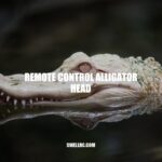 Remote Control Alligator Head: A Novel Way to Scare off Predators and Observe Wildlife