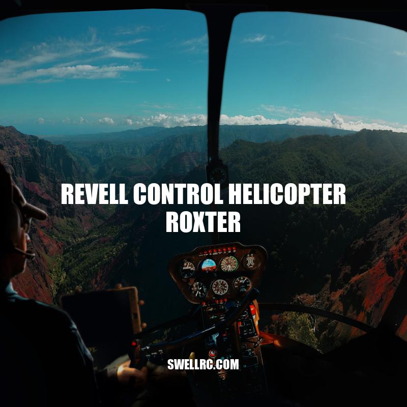Revell Control Helicopter Roxter: High-Quality, Easy-to-Use Toy for Thrilling Flights.