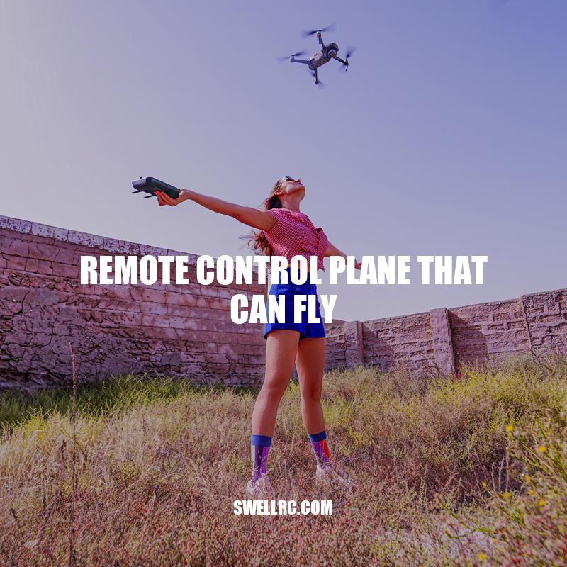 Revolutionizing RC Planes: The Ultimate Remote Control Plane with Advanced Features