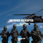 Skyrover Helicopter: Sleek Design, Built-In Camera and Stable Control.