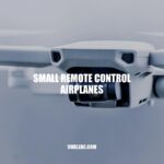 Small Remote Control Airplanes: The Latest in Aviation Technology