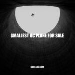 Smallest RC Plane for Sale: Affordable and Portable Toy for Remote Control Flying Enthusiasts