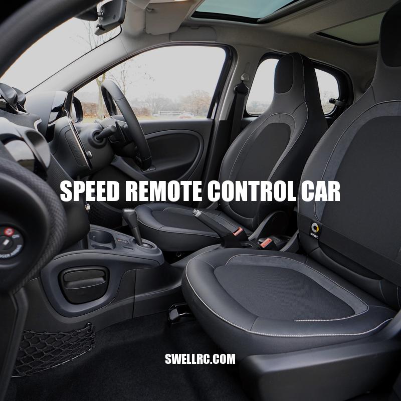 Speed Remote Control Cars: Factors, Types, Performance, and Safety