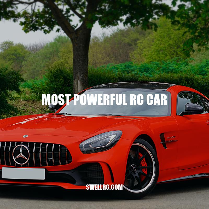The Race for Power: Most Powerful RC Cars in the Market