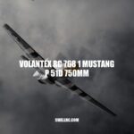 Volantex RC 768-1 Mustang P-51D 750mm: A Thrilling Aircraft for Hobbyists