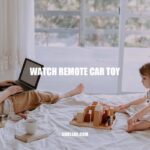 Watch Remote Car Toys: Benefits, Safety, and Maintenance