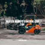 Watch Remote Control Car: An Innovative RC Car Toy with Futuristic Design and Watch Control System