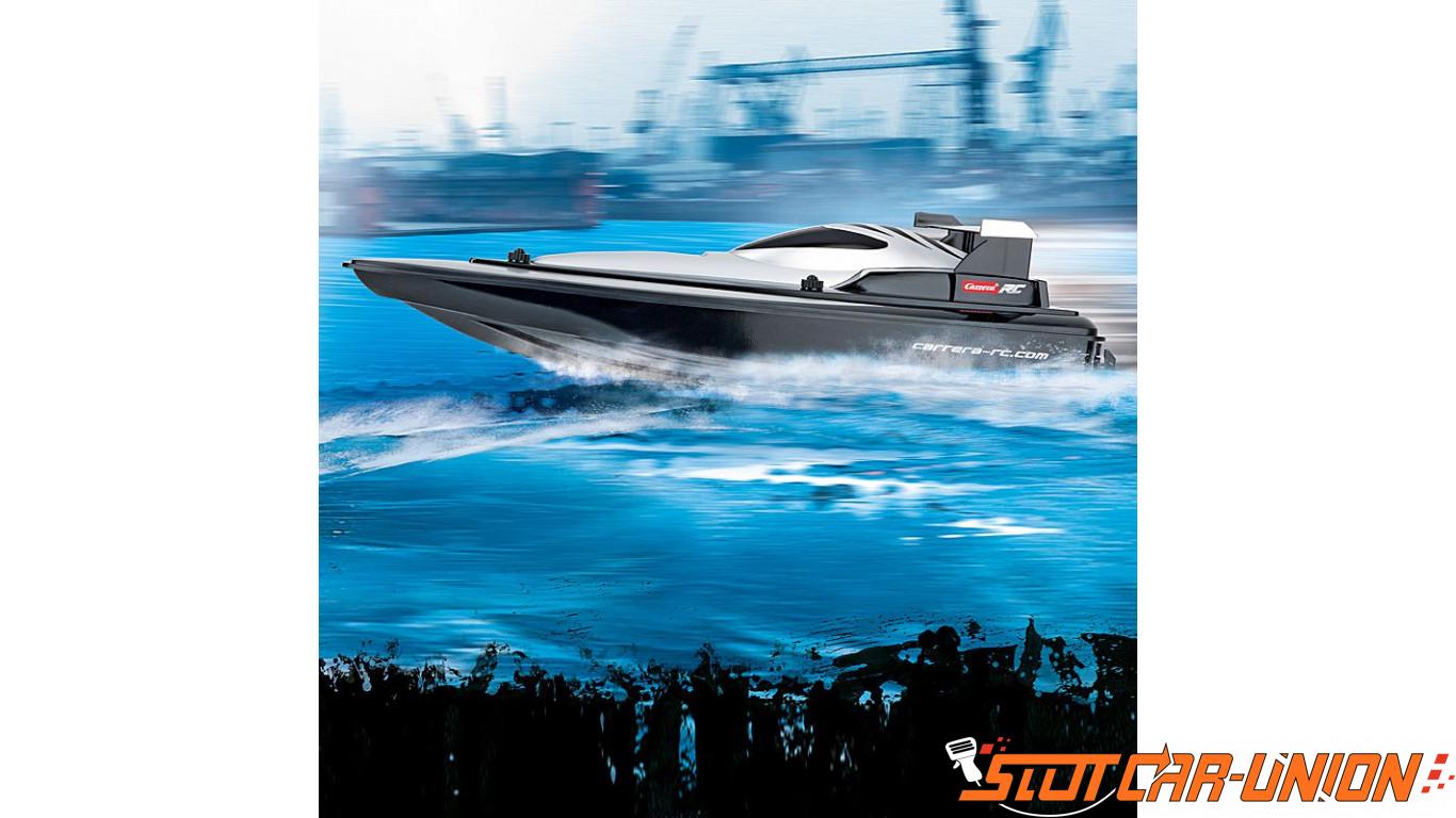 Carrera Rc Boat: The carrera rc boat's sleek and modern design - appealing to hobbyists and fans of remote control boats.
