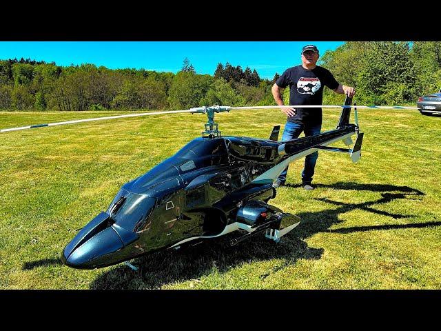 Radio Controlled Airwolf: Effortless and precise control of the airwolf RC helicopter
