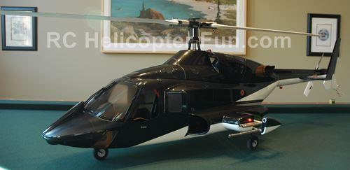 Radio Controlled Airwolf:  Lightweight and Durable: The Advantages of Airwolf RC Helicopter's Construction
