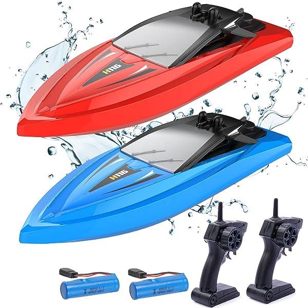 Rc Boat With Water Cannon: Perfect for All Ages: RC Boats with Water Cannon for Safe and Easy Fun