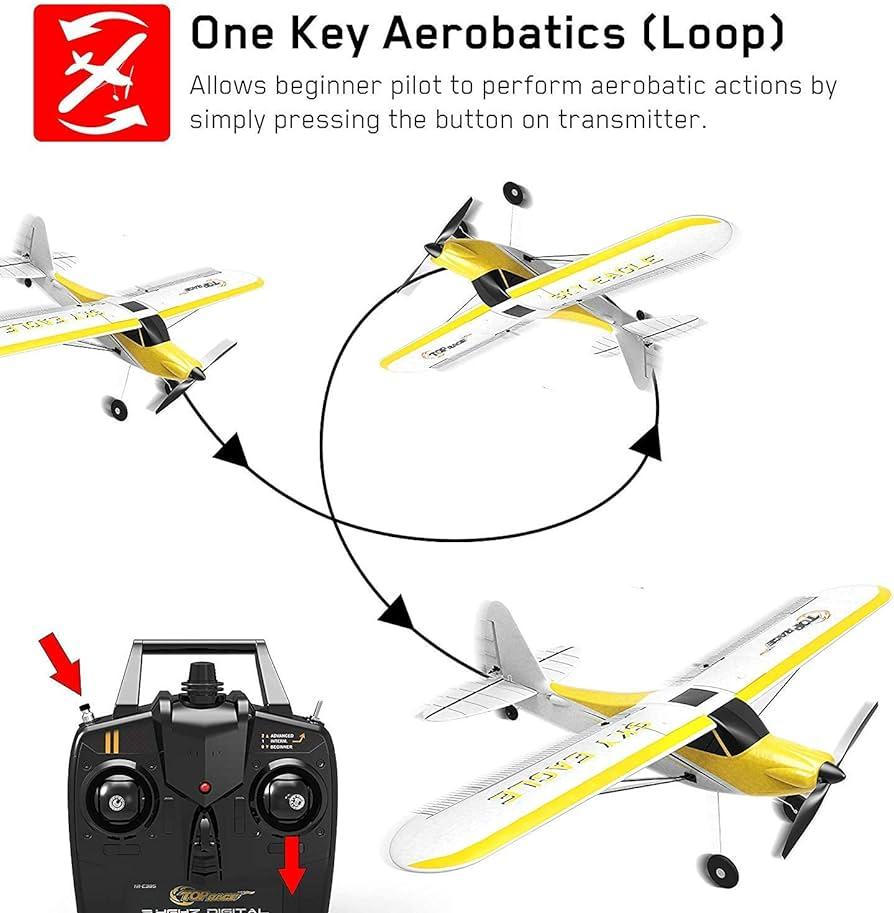 Top Race 4 Channel Rc Plane: Outstanding Performance and Endless Fun with the Top Race 4 Channel RC Plane