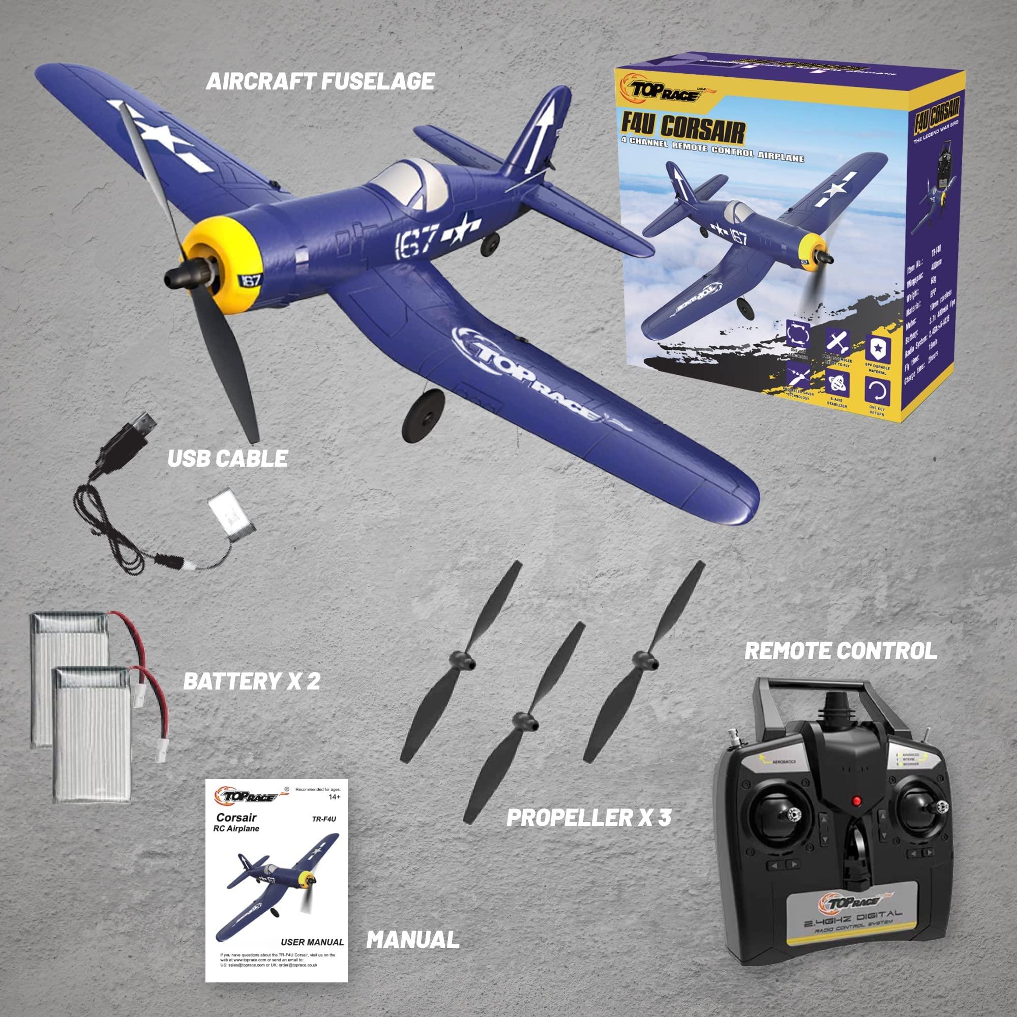 Top Race F4U Corsair: Advantages and Disadvantages of the Top Race F4U Corsair Model Airplane 