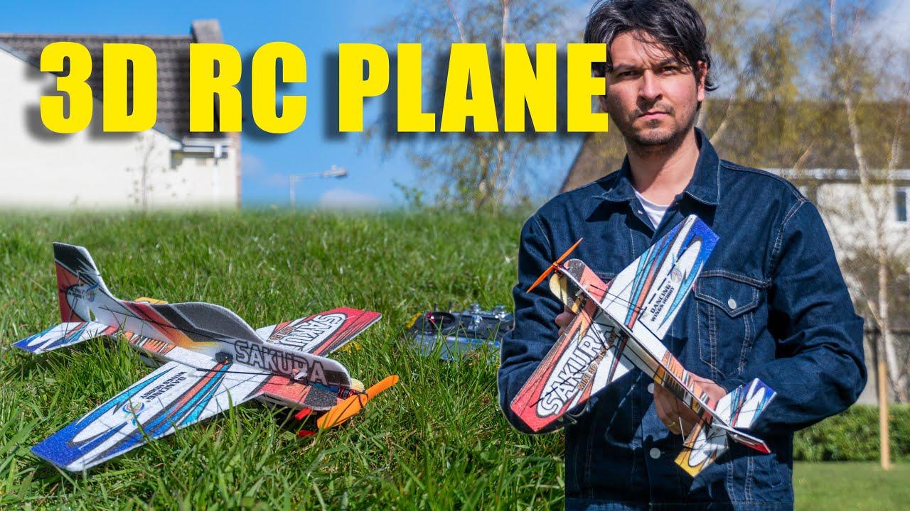 Indoor 3D Rc Plane: Indoor 3D RC planes: Tiny, agile, and perfect for performing stunts.