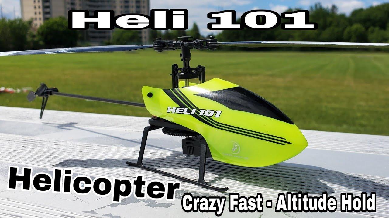 Heli 101 Helicopter: Durability, Speed, and Ease: Heli 101 Helicopter Designed for Adventure